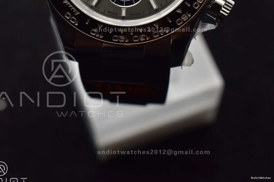 Black on 126519 Strap (Weighted) Gray Best 811 QF BestValue V6 Edition Daytona SH4131 Dial Oysterflex 1:1 1106